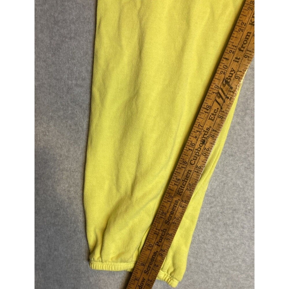 sundry Joggers Anthropologie Sz 3 Soft Yellow Tye Dye Drawstring Comfy Lounge - Picture 9 of 9